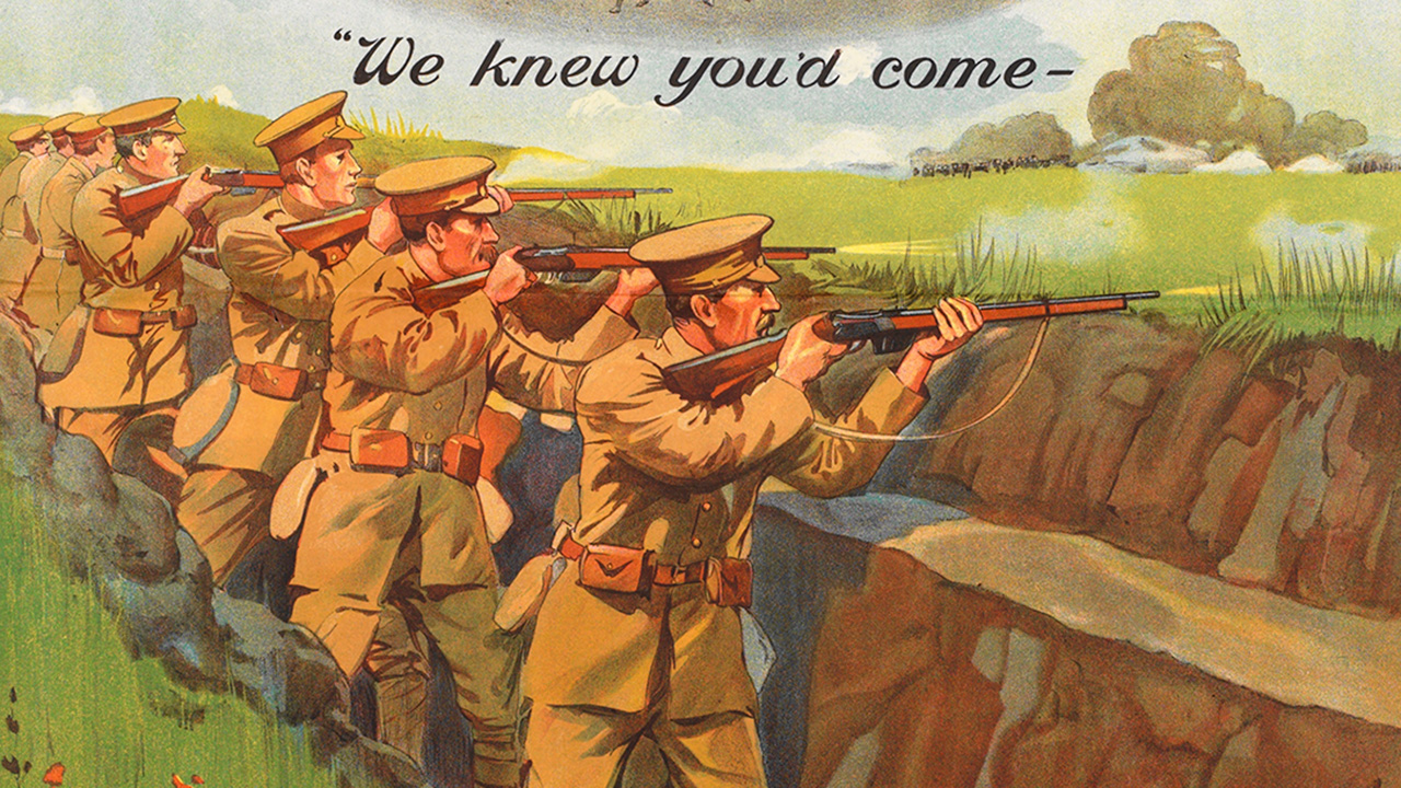 Affiche Young Men of Britain !! The Germans Said You Were not in Earnest